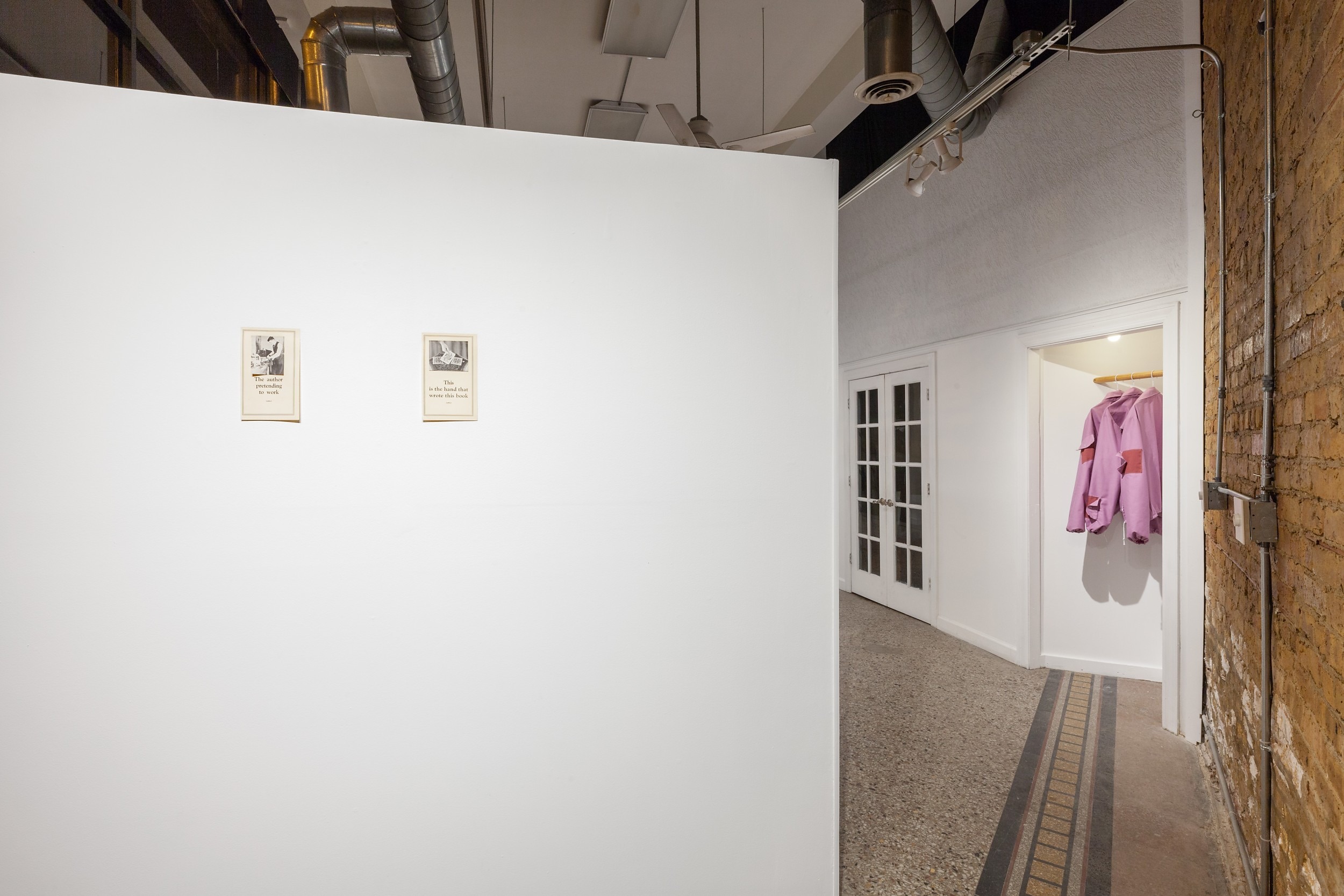Dan Miller and Aaron Walker, Handkerchiefs and Flowers, 2018
Installation view, Roots & Culture, Chicago, IL, April–May 2018